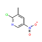 2-Chloro-3-methyl-5-nitropyridine