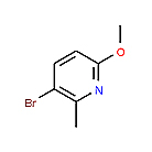 5-Bromo-2-methoxy-6-methyl pyridine