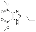 2-Propyl-1H-imidazole-4,5-dicarboxylic acid dimethyl ester Structure